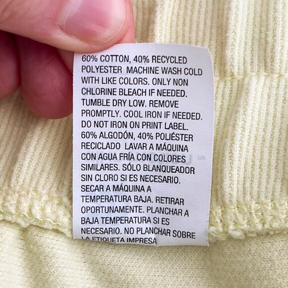 All in Motion Cozy Rib Straight Pant Crop High Rise Drawstring Waist Size Medium - Picture 10 of 16